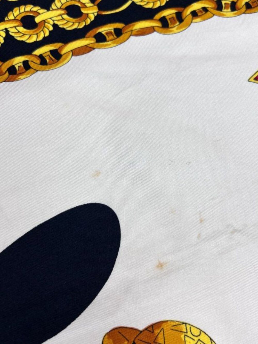 Celine Large Scarf Silk Multicolor Vintage - Picture 11 of 16